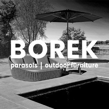 Afbeelding voor fabrikant BOREK parasols | outdoor furniture